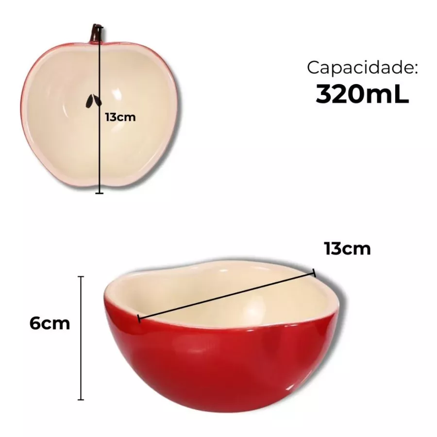 Bowl formato Maçã